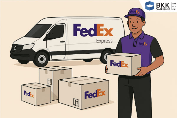 ขนส่ง ระหว่าง ประเทศ FedEX EXPRESS